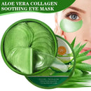 Máscara de Olhos com Aloe Vera e Colágeno – 60 Unidades Antiolheiras e Antibolsas