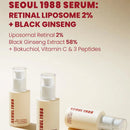 Sérum Facial Coreano Retinol Seoul 1988 – Clareador e Rejuvenescedor de Alta Performance