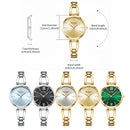 Relógio Feminino CURREN Luxury – Quartzo Premium com Aço Inoxidável e Strass