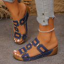 Sandálias Femininas Romanas – Plataforma Conforto Premium para o Verão