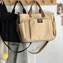 Bolsa Tote Minimalista Urbana – Grande Capacidade em Canvas Premium