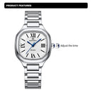 Relógio Feminino NAVIFORCE Elegance – Aço Inoxidável, Quartzo Premium e Design à Prova d’Água