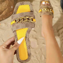 Sandálias Femininas Flat Luxo Verão 2025 – Conforto, Estilo e Elegância para o Dia a Dia