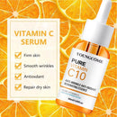 Sérum Facial de Vitamina C e Ácido Hialurônico – Luminosidade, Hidratação e Antissinais