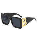 Óculos de Sol Quadrado Luxury Premium – Design Retrô, Proteção UV400