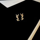 Brincos Femininos Minimalistas de Metal – Elegância Moderna e Atemporal