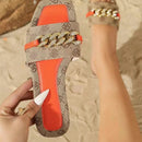 Sandálias Femininas Flat Luxo Verão 2025 – Conforto, Estilo e Elegância para o Dia a Dia