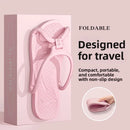 Chinelo Dobrável de Viagem – Leve, Confortável e Antiderrapante