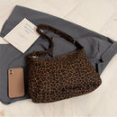 Bolsa Leopardo Retrô Feminina – Grande Capacidade e Design Moderno